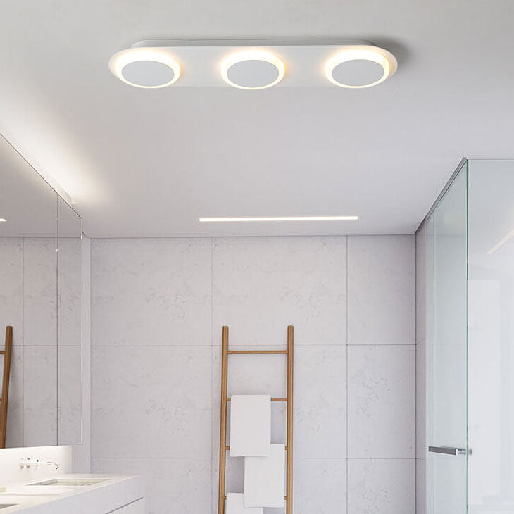 Minimalist Long Bar 3/4/5 Light  LED Flush Mount Ceiling Light