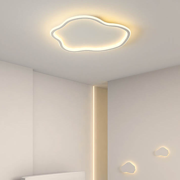 Moderne Creative Cloud 1-flammige LED-Deckenleuchte für flächenbündige Montage