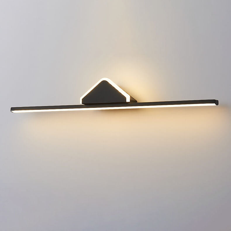 Moderne minimalistische lange geometrische Vanity Light LED-Wandleuchte 