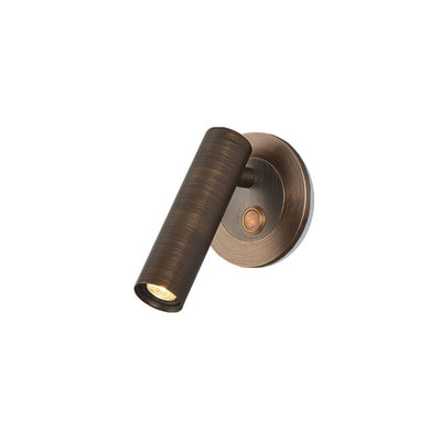 Modern Minimalist Solid Color Belt Switch Embedded LED Wall Sconce Lamp