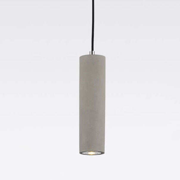 Industrial Minimalist Cylinder Shaped 1-Light LED Pendant Light