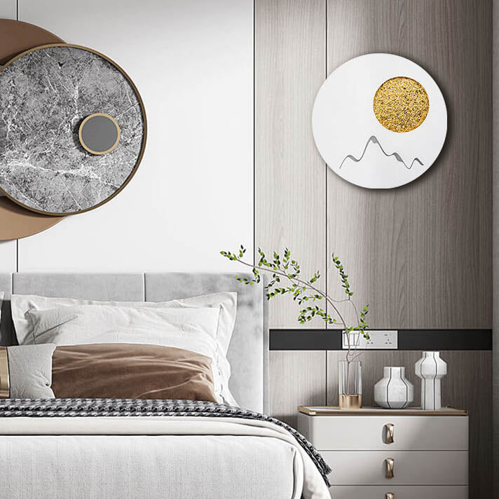 Nordic Round Planet Decorative 1-Light LED Wall Sconce Lamp