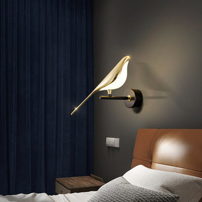 Modern Creative Bird 1/2 Light LED Rotatable Wall Sconce Lamp