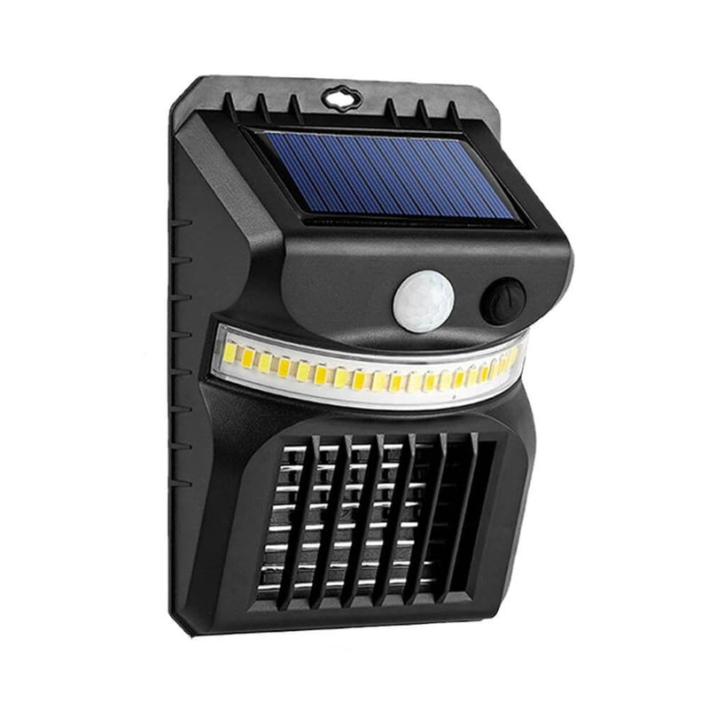 Solar-Mückenabwehrfunktion Menschlicher Intelligenter Sensor Außen Garten Wandleuchte 
