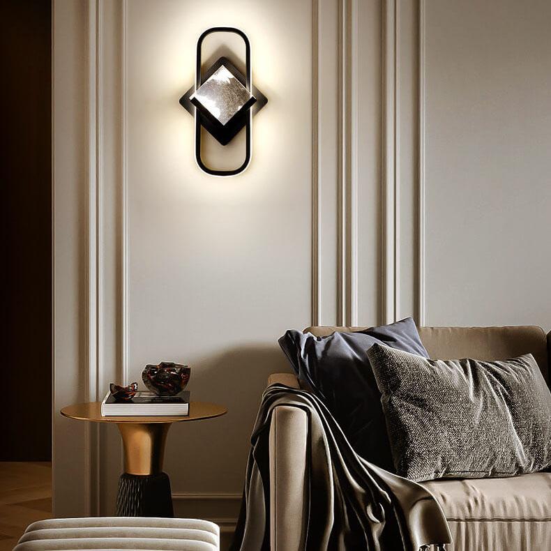 Nordic Creative Ring Shape 1-Light LED Wall Sconce Lamp
