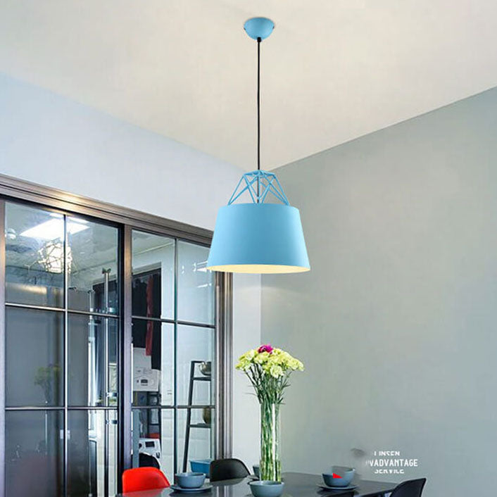 Nordic Macaron Dome 1-Light Pendant Light