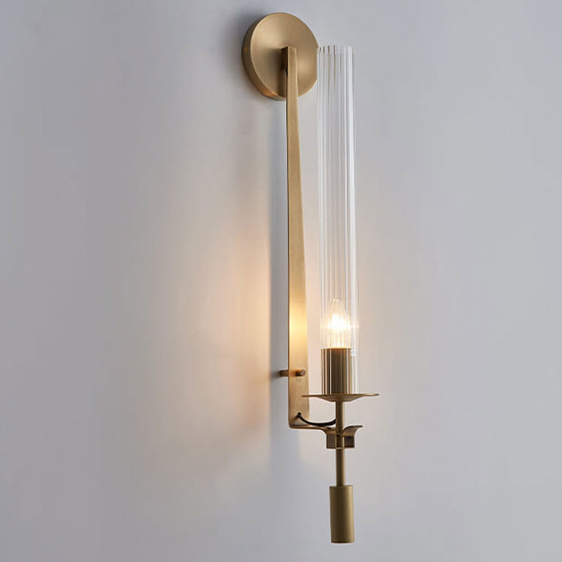 Modern Light Luxury All Copper 1-Light Wall Sconce lamp