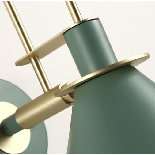 Lampes murales coniques industrielles à 1 lumière 