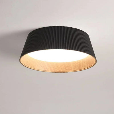 Nordic Minimalist Round LED Iron Pendant Light Flush Mount Lighting