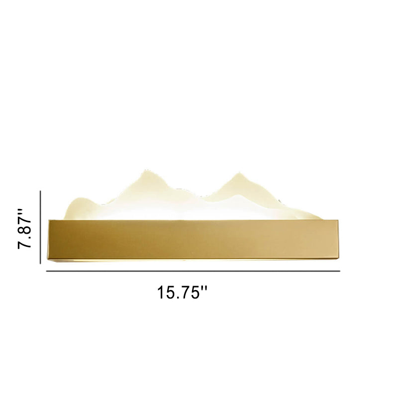 Creative Acrylic Chinese Iceberg Design LED Wall Sconce Lamp
