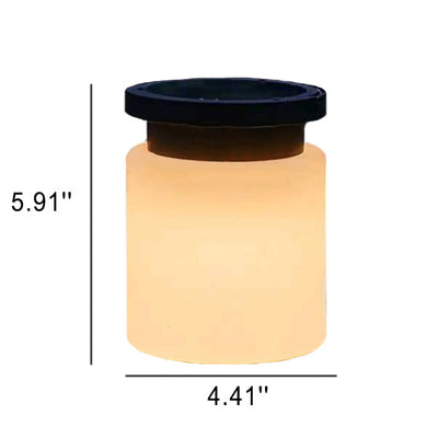 Creative Solar Silicone Lantern Outdoor Waterproof USB Hanging Light