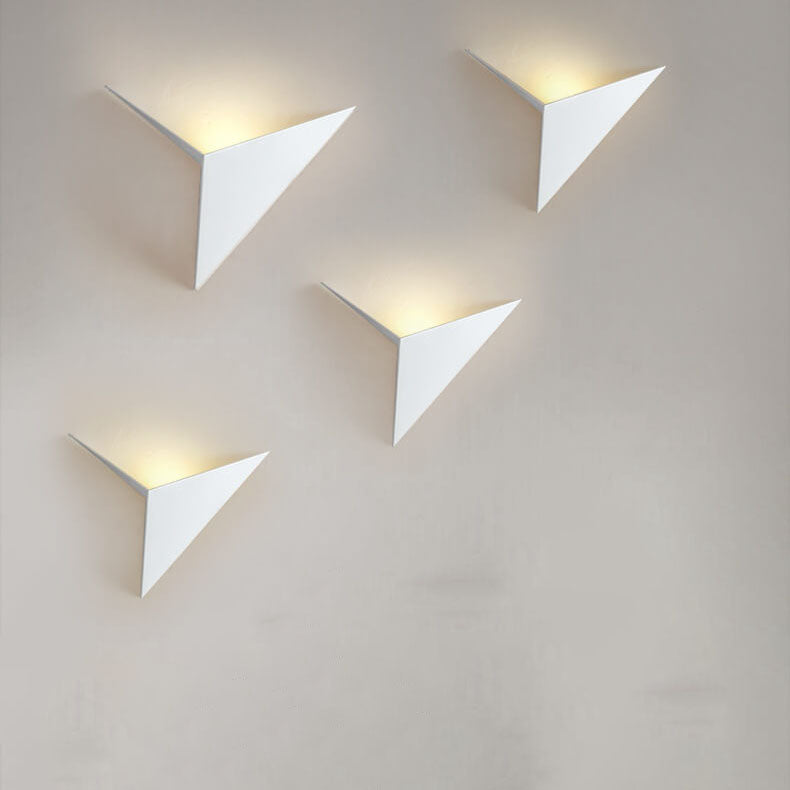 Nordic Minimalist Triangle Iron LED Wall Sconce Lamp