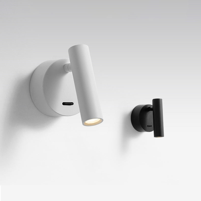 Nordic Minimalist Spotlight LED Adjustable Wall Sconce Lamp