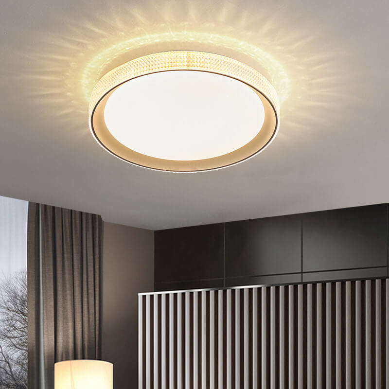 Creative Circular Luminous LED Flush Mount Ceiling Light