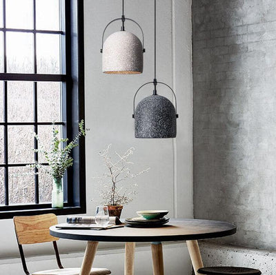 Nordic Creative Cement Cylinder 1-Light Pendant Light