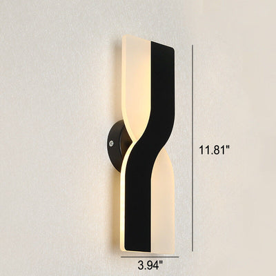 Modern Minimalist Rotatable LED Wall Sconce Lamp