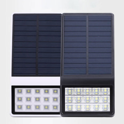 Simple Solar Square Outdoor Fence Wall Sensor Wall Sconce Lamp