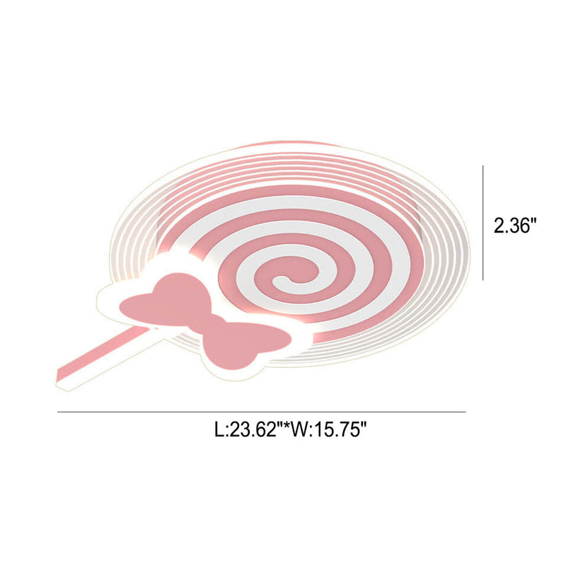 LED-Unterputzleuchte im kreativen kindlichen Cartoon-Lollipop-Design 