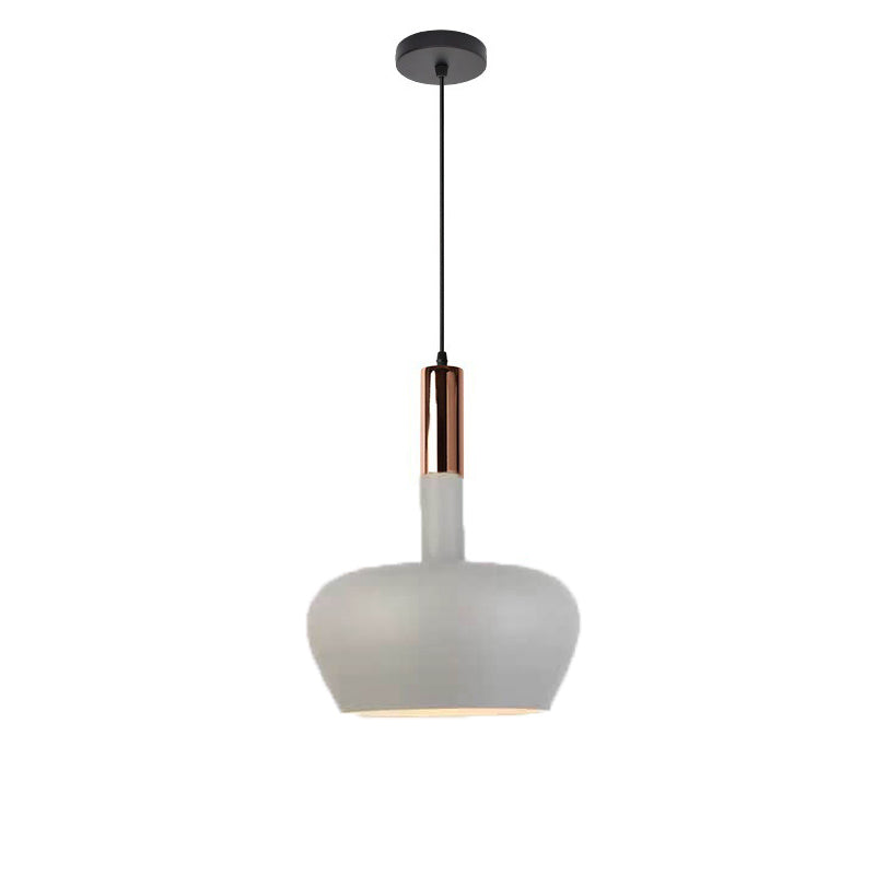 Suspension Luminaire 1 Lumière en Forme de Bouteille en Aluminium Macaron Nordique 