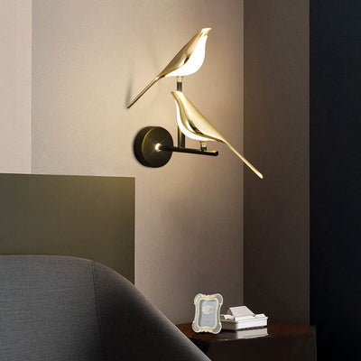 Modern Creative Bird 1/2 Light LED Rotatable Wall Sconce Lamp