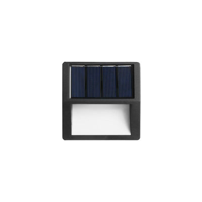 Outdoor Solar Round Square LED Waterproof Patio Step Light