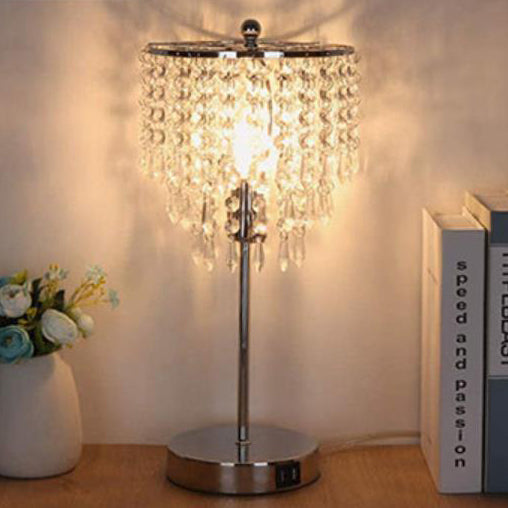 Dekorative minimalistische Kristall-1-Licht-Tischlampe 
