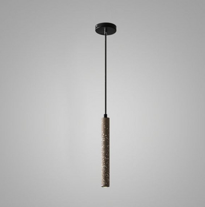 Retro Multicolor Zement Langstreifen LED Pendelleuchte 