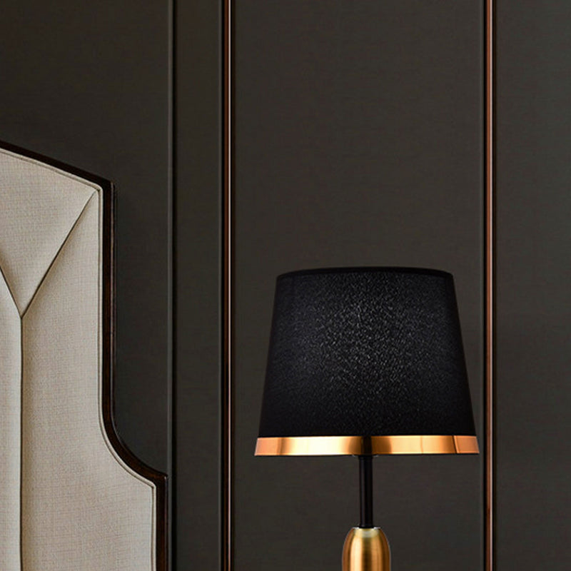 Lampe de Table 1 Lumière en Tissu Rétro Européen 