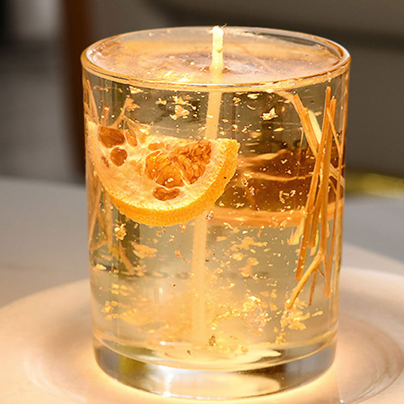 Lampe de table à cire fondue à 2 lumières avec dôme en verre simple 