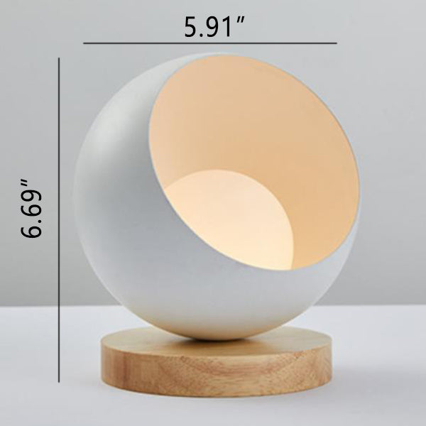 Creative Hemispherical Macaron Color LED Night Light Table Lamp