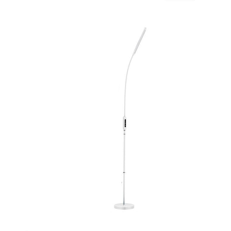 Moderne LED-Stehlampe mit einstellbarem Augenschutz aus ABS 