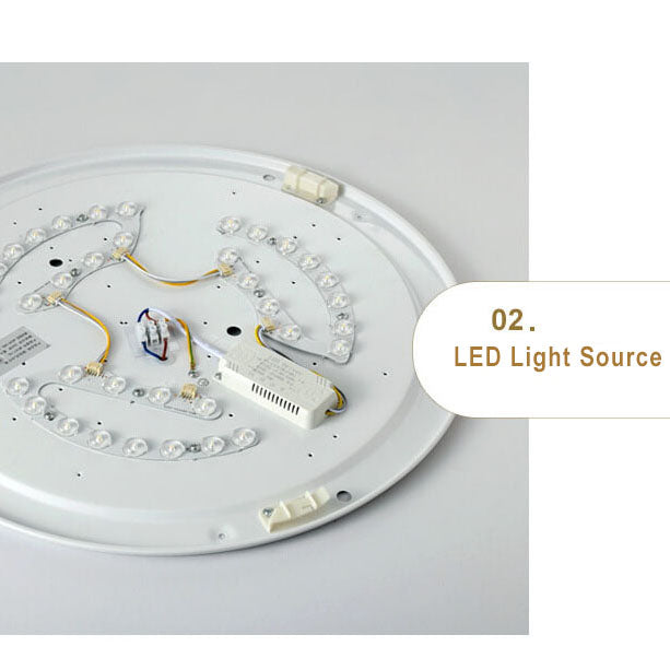 ضوء LED دائري بتركيب مسطح - إضاءة 