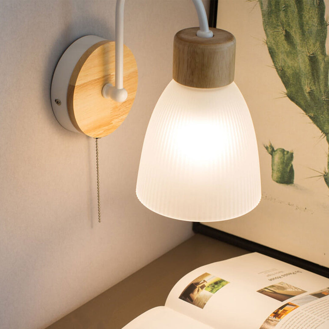 Lampe Applique Murale Moderne Design Simple Courbé 1-Lumière 