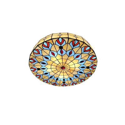 Alle kupferfarbenen Kristall-Unterputzleuchten im klassischen Landhausstil mit 6 Leuchten 