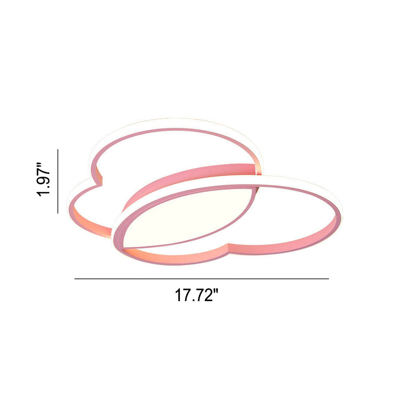 Childlike Love Overlap Design LED-Einbauleuchte 