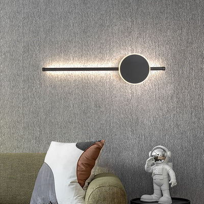تصميم سيف طويل أكريليك حديث لمصباح حائط LED 