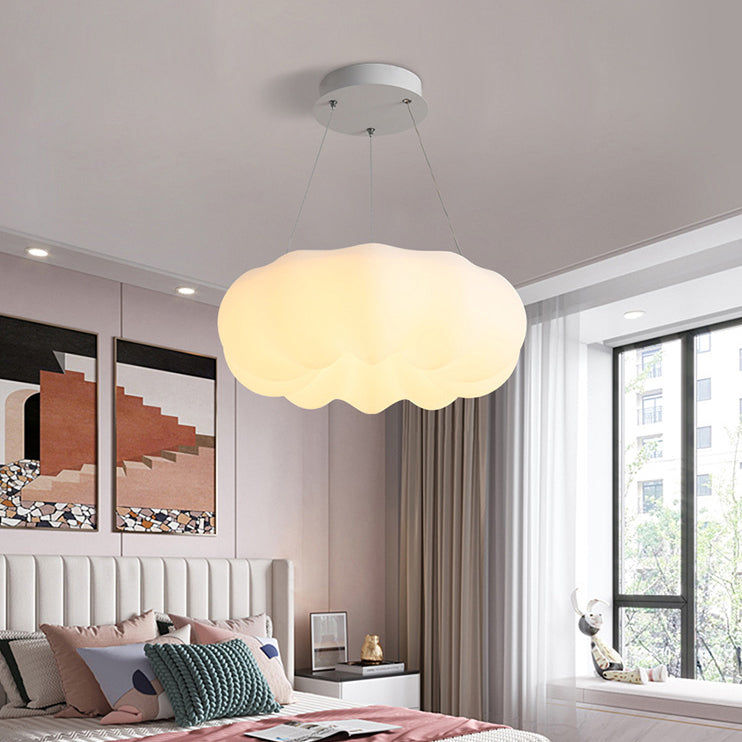 Modern Minimalist Cloud 1-Light LED Pendant Light