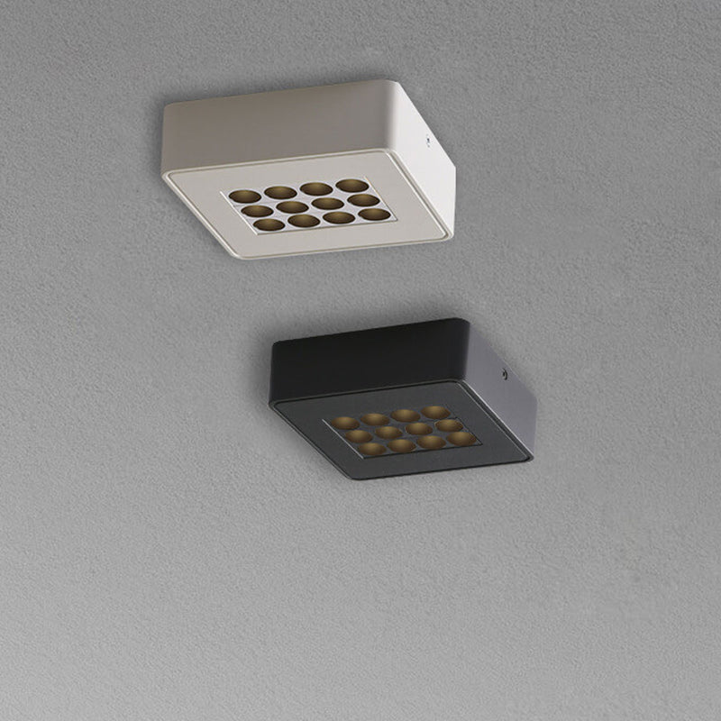 Minimalist Square Spotlight Downlight LED Flush Mount Ceiling Light