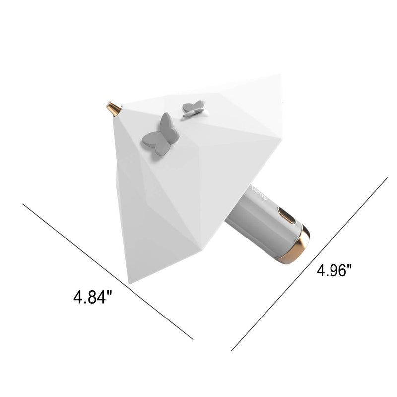 Lampe de bureau LED magnétique pour soins oculaires, parapluie intelligent créatif diamant USB 
