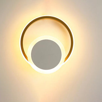 Nordic Simple Ring Combination Design LED Wall Sconce Lamp