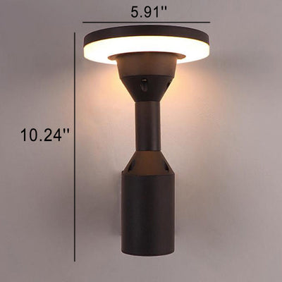 Moderne kreative Weg-Licht-LED im Freien wasserdichte Wand-Leuchter-Lampe 