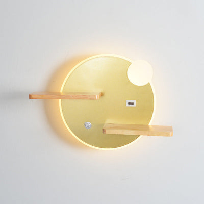 Modern Acrylic Phone Holder LED Creative Wall Sconce Lamp