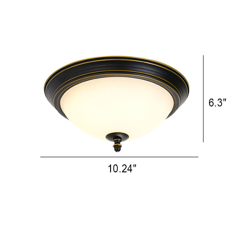 Éclairage encastré LED en fer rustique rétro moderne 