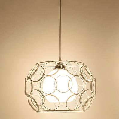 Modern Creative Wrought Iron 1-Light Pendant Light