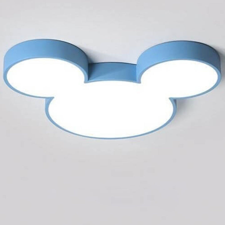 Moderne kreative flache LED-Deckenleuchte im Cartoon-Maus-Design für Wohnzimmer &amp; Schlafzimmer 