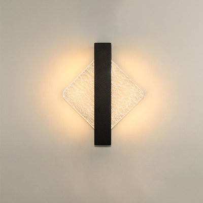 تصميم مبتكر من الأكريليك المتشقق لمصباح حائط LED 