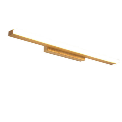 Nordic Minimalist Log Strip Vanity Light LED-Wandleuchte