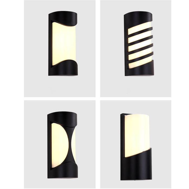 Applique murale LED cylindrique simple et créative nordique 