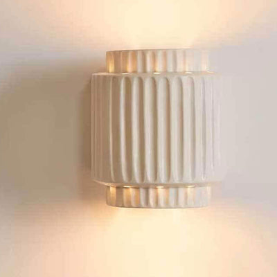 Japanese Creative Column Resin 1-Light Wall Sconce Lamp