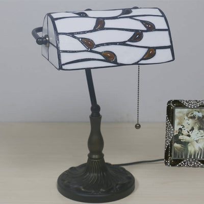 Vintage Tiffany Lucite Beads Design 1-Light Table Lamp